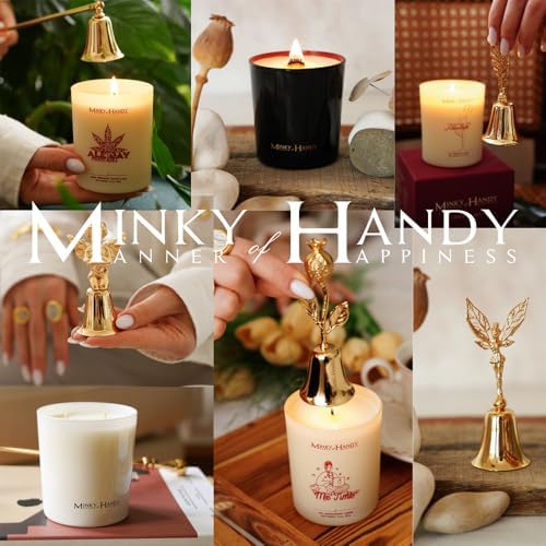 Luxury Brass Candle Snuffer - Gold Finish