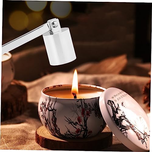 StoBaZA Stainless Steel Candle Snuffer and Wick Trimmer