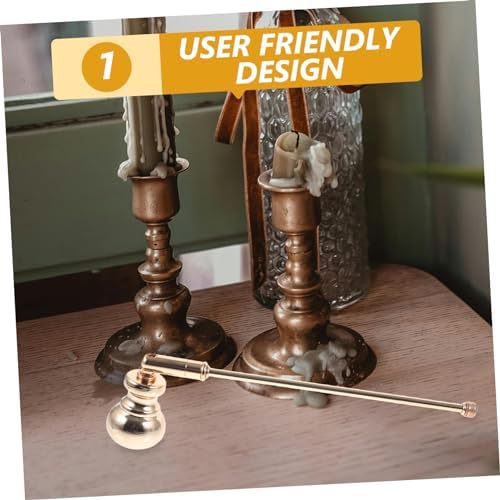 Happyyami Candle Accessories Set with Snuffer Extinguisher