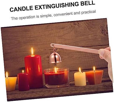 ERINGOGO Candle Snuffer with Long Handle and Elegant Design