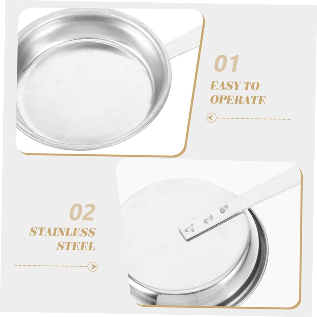 5pcs Stainless Steel Candle Snuffer Covers for Candles Oil Lamps Incense