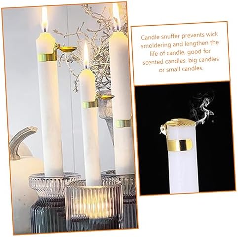 4Pcs Candle Snuffer Elegant Shell Design for Home Use