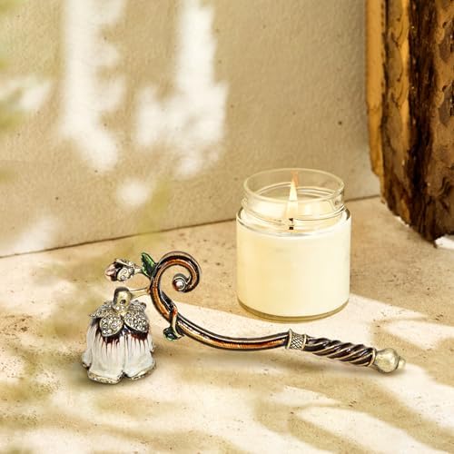 KH866 Candle Snuffer Vintage Flower Design