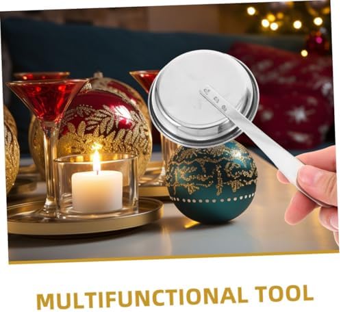 MAGICLULU 2pcs Portable Candle Snuffer Stainless Steel Wick Extinguisher