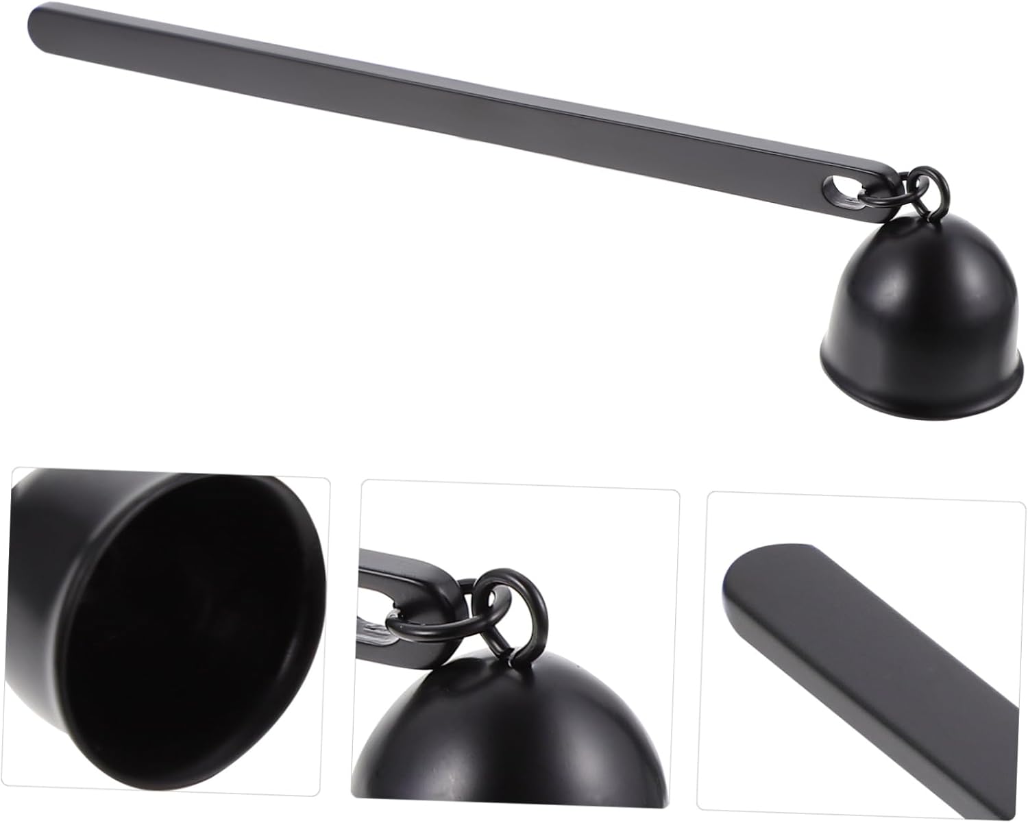 1pc Stainless Steel Candle Snuffer Elegant Wick Extinguisher for Home Events