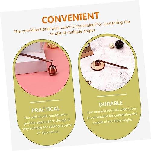 StoBaza Elegant Stainless Steel Candle Snuffer Tool