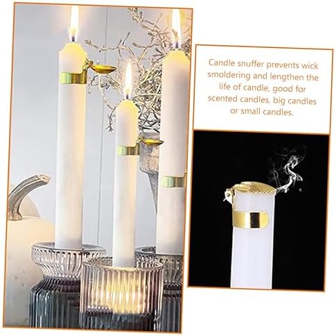 Happyyami 4pcs Scented Candle Flame Snuffer Tool