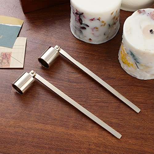 2pc Candle Snuffer Handle with Ergonomic Design for Scented Candles