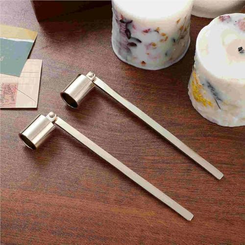 Candle Snuffer 2Pcs Portable Stainless Steel Extinguisher