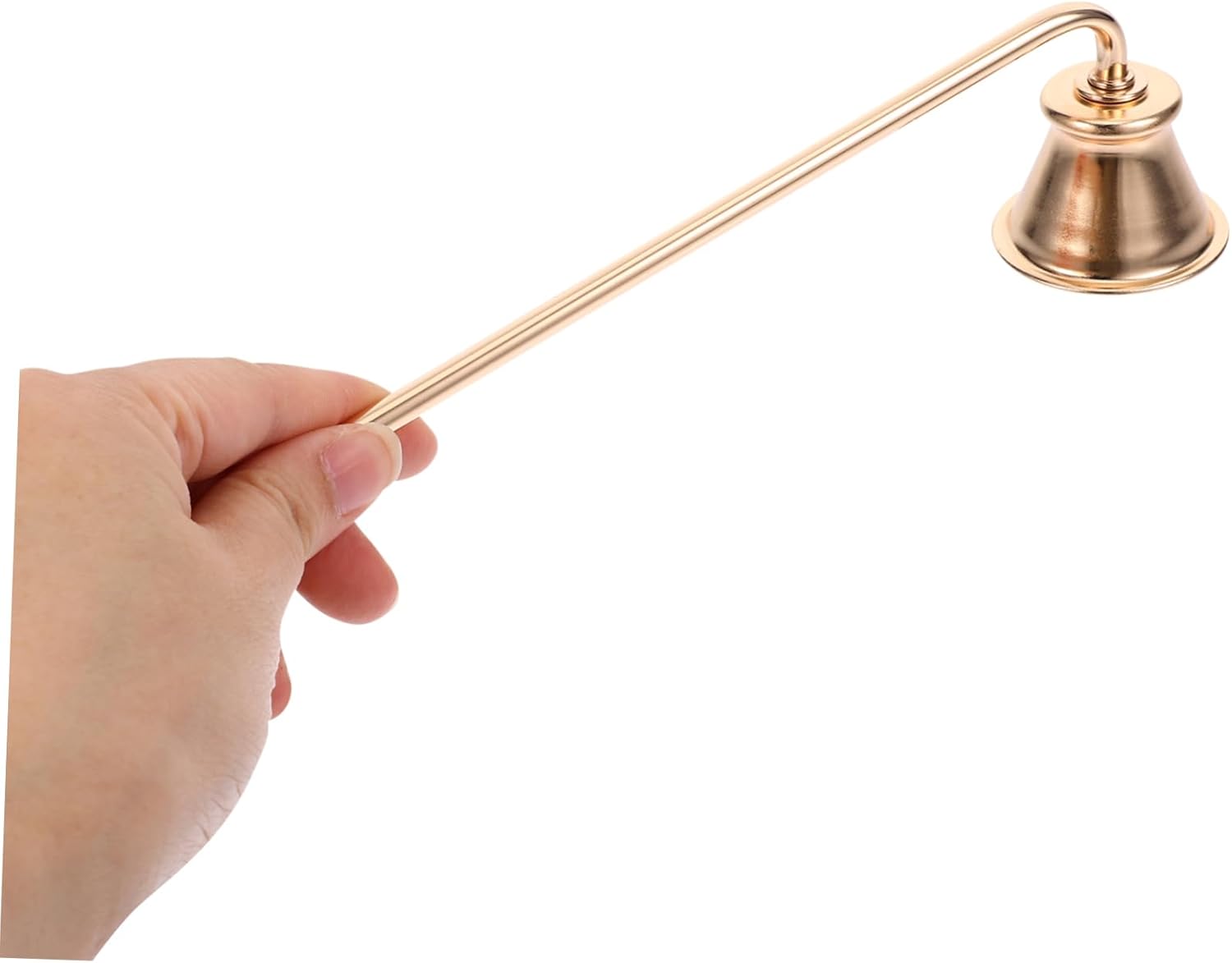 Candle Extinguisher with Long Handle and Sturdy Wick Snuffer for Home Use
