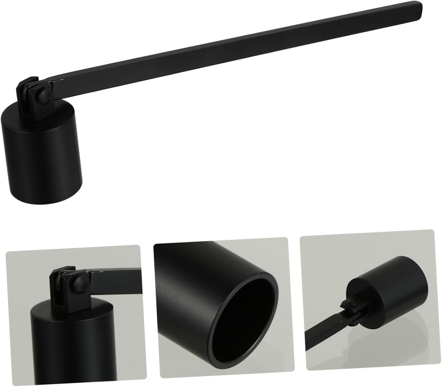 Happyyami Candle Snuffer with Long Handle for Smooth Finish