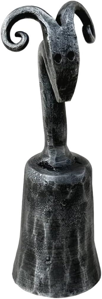 Living Ideas Hand Forged Animal Face Candle Snuffer - Wrought Iron Antique Finish