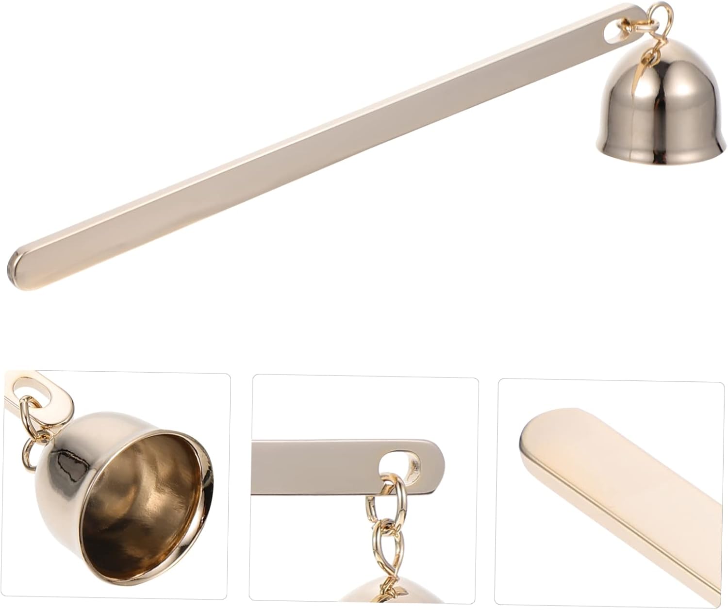 Stainless Steel Candle Snuffer with Bell Shape