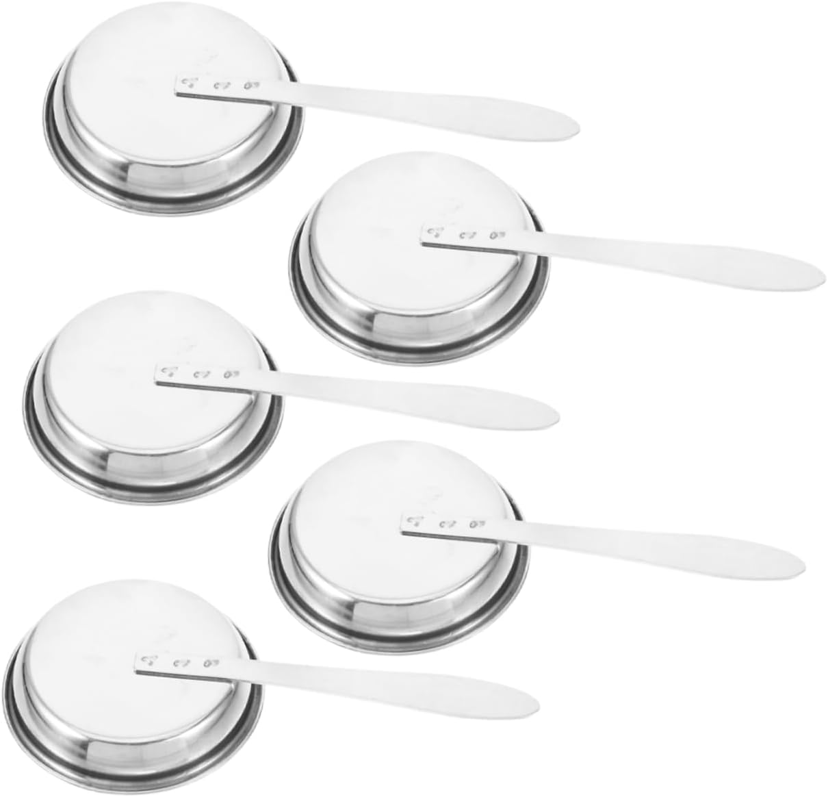 STOBAZA 5pcs Stainless Steel Candle Snuffer Set Retro Design