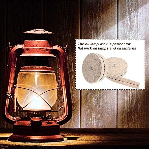 Boao Replacement Oil Lamp Wicks 3 Rolls 12 34 78 Inch