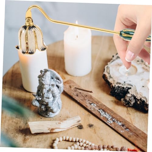 Elegant Candle Extinguisher with Long Handle for Safe Use