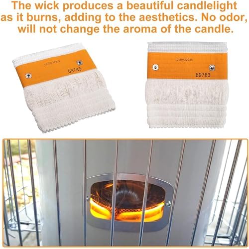 32225 Kerosene Wicks Replacement Set White