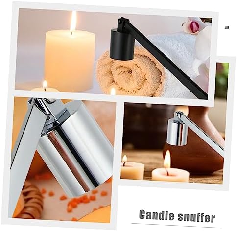 2pcs Elegant Candle Snuffer with Wick Protector for Home Wedding Parties