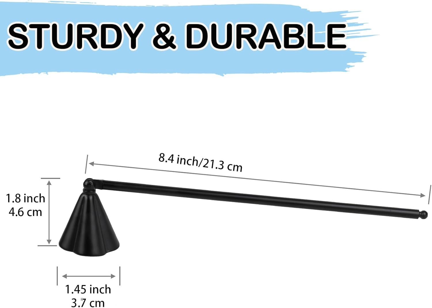 GREGICH 84 Inch Long Handle Candle Snuffer