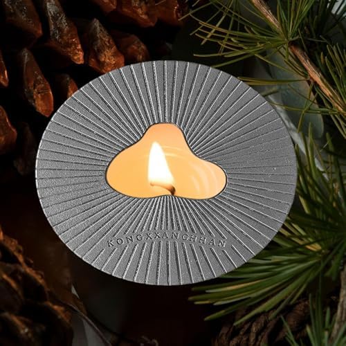 Silver Candle Topper Shade Sleeve with 307 Inch Size