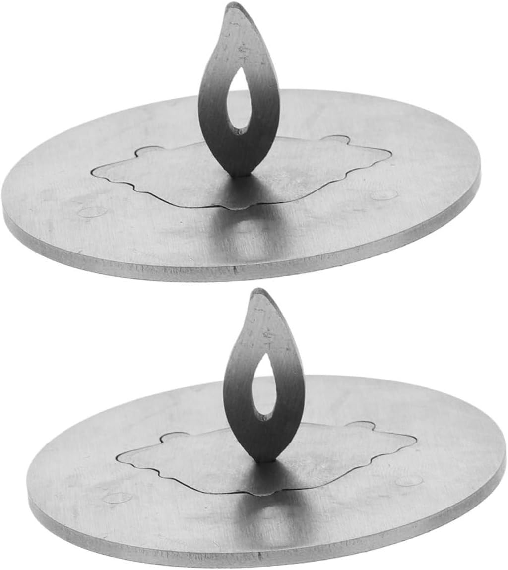 LIFKICH 2pcs Stainless Steel Candle Snuffer
