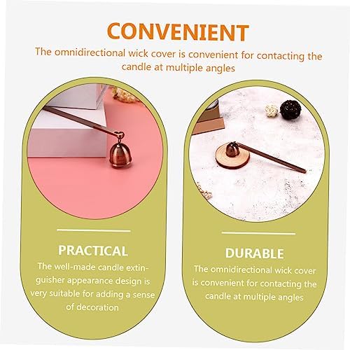 Happyyami Antique Style Candle Snuffer with Long Handle