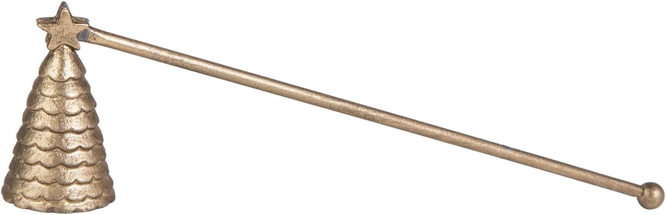 Nikky Home Candle Snuffer with Christmas Tree Design