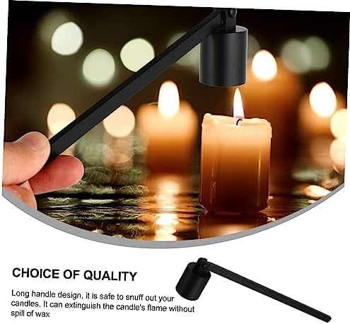 Stainless Steel Candle Snuffer with 4 Handles