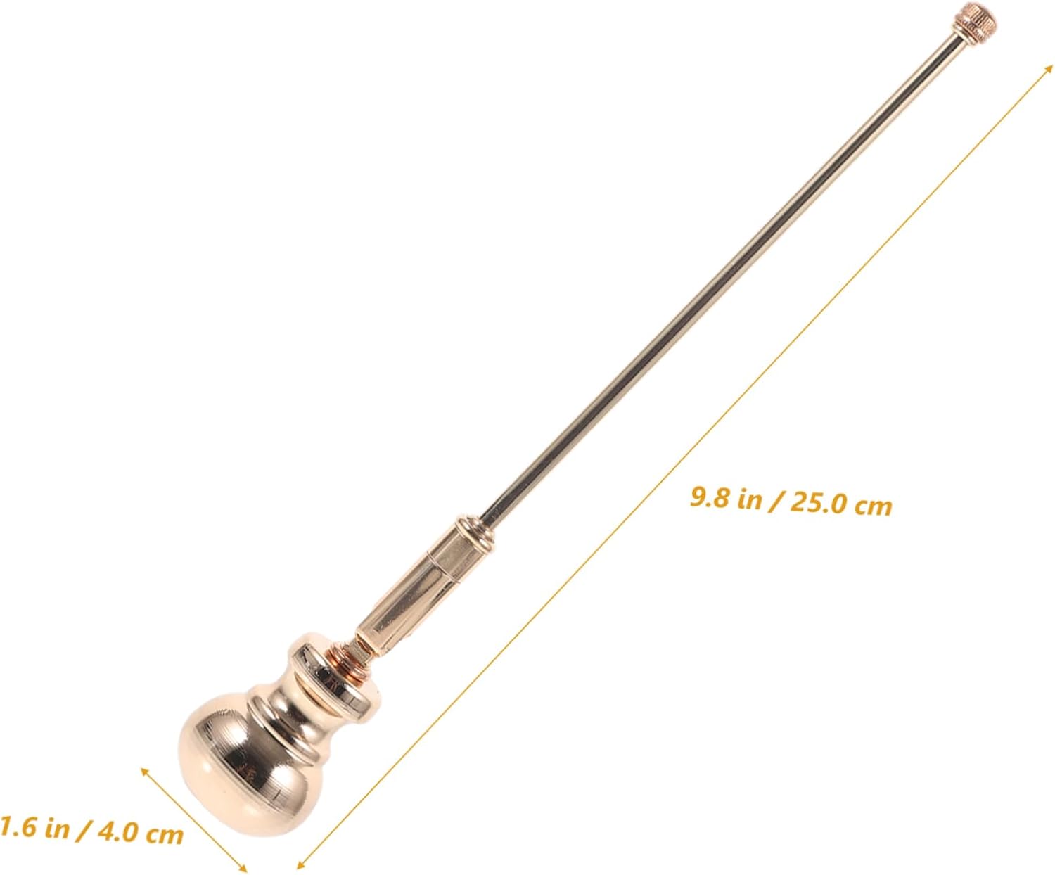 Unique Candle Snuffer with Comfortable Grip for Everlasting Candles