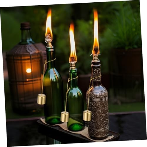 Happyyami 2pcs Brass Candle Snuffer Caps Fire Extinguisher Accessories