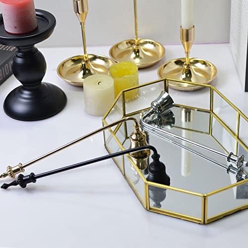 NF Candle Snuffer Silver Flame Extinguisher