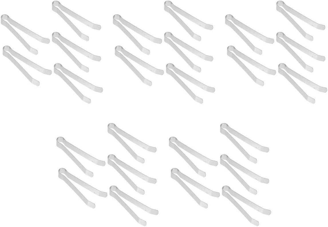 25pcs Metal Candle Extinguisher Wick Clamp for Safe Flame Snuffing
