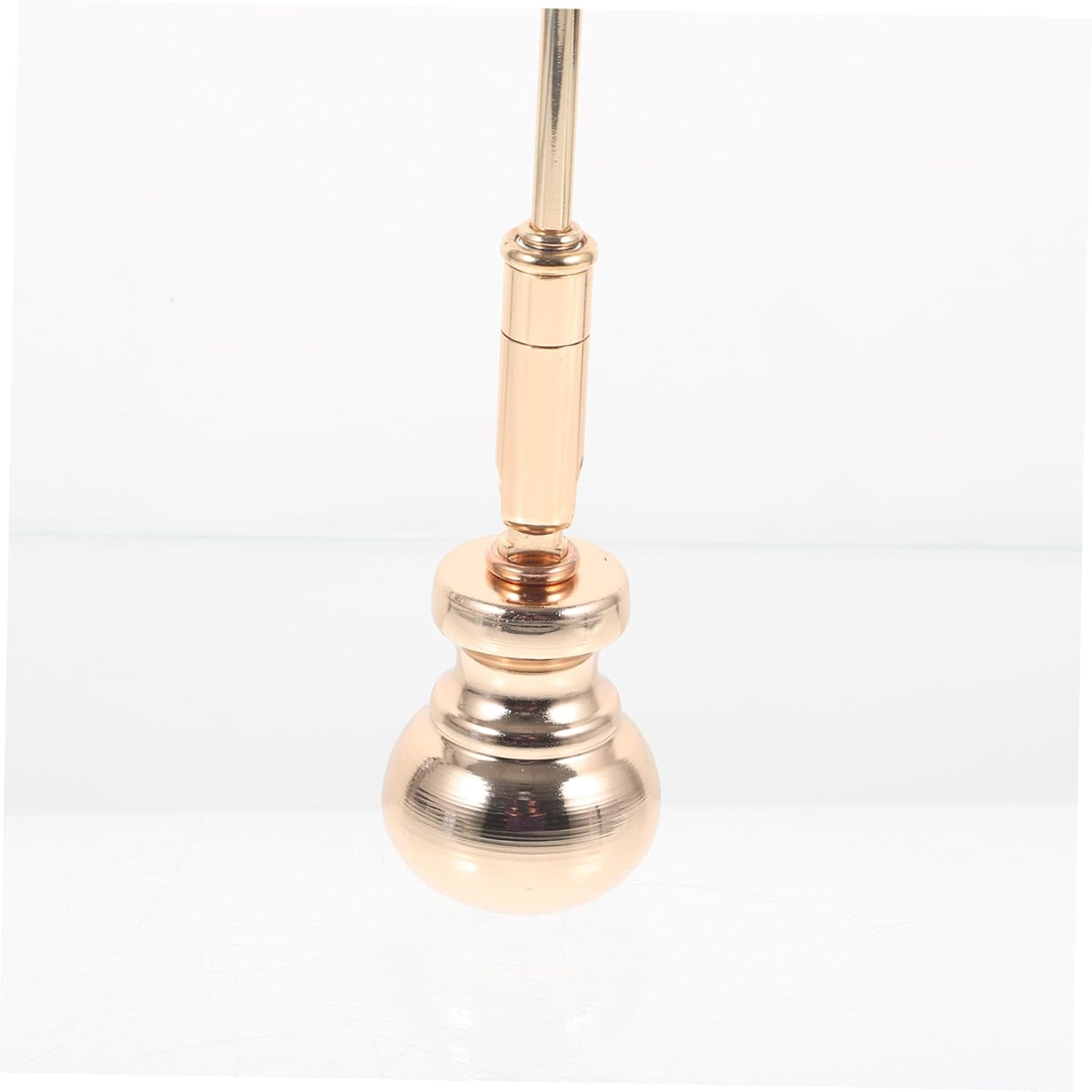 Reusable Candle Snuffer Handle with Gold Design