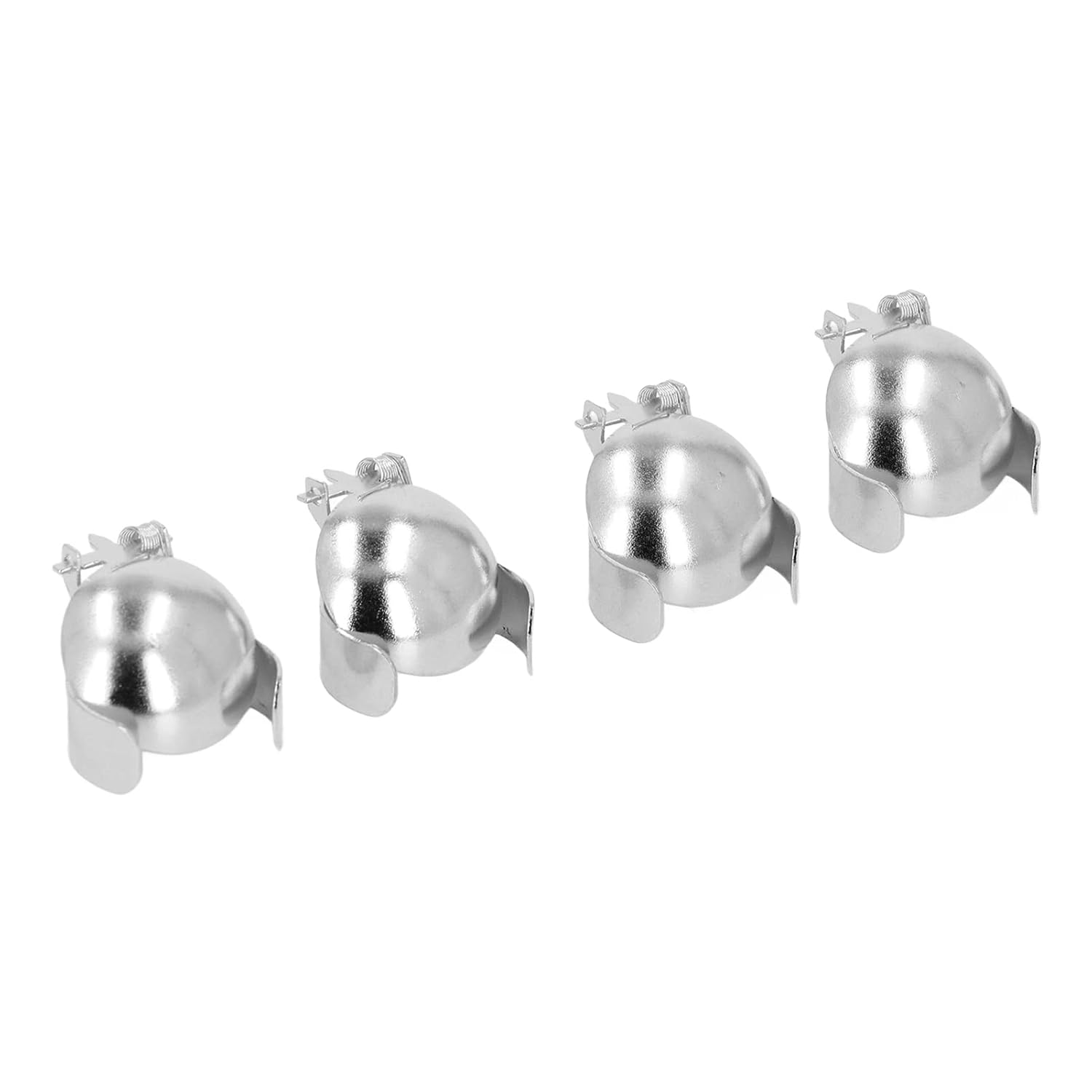 Automatic Candle Snuffers 4pcs Stainless Steel Candle Extinguisher Silver
