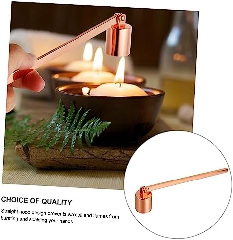 Rose Gold Candle Snuffer with Long Handle