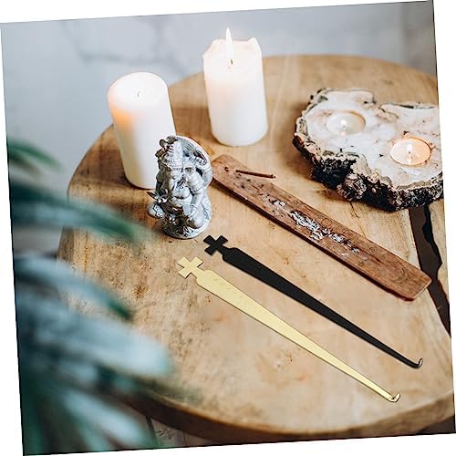 2pcs Stainless Steel Candle Wicksnuffer Hooks