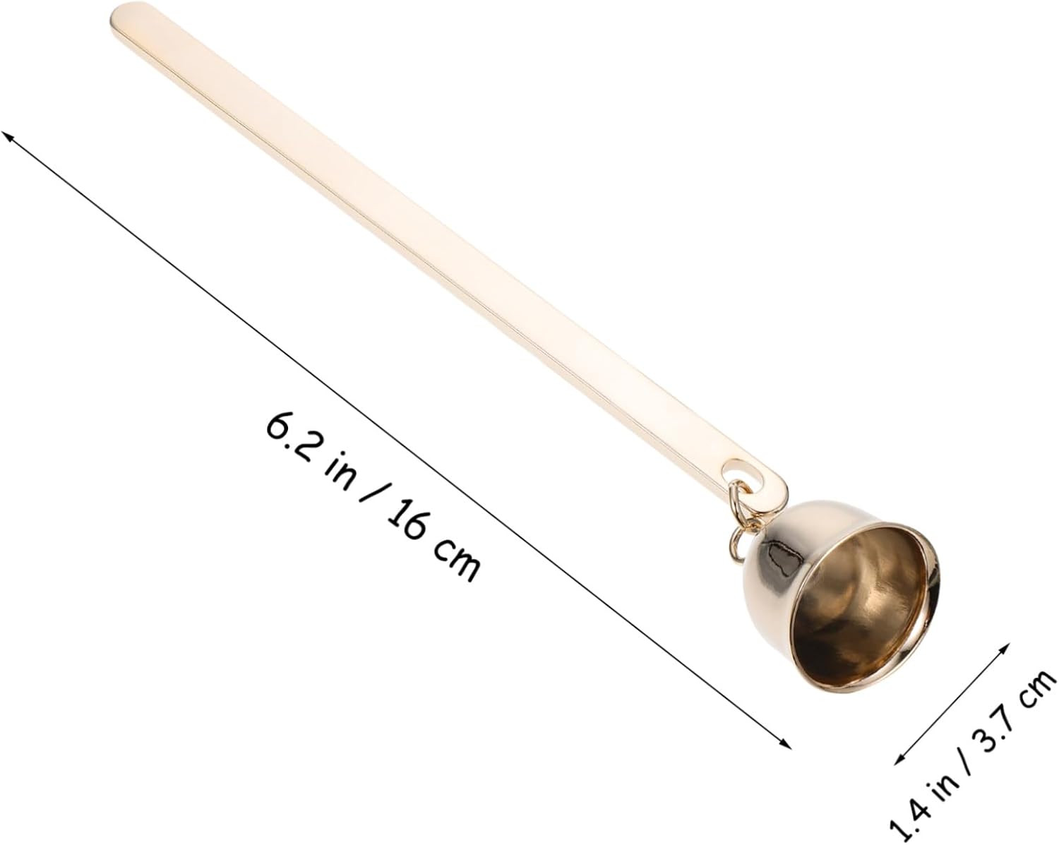 Stainless Steel Candle Snuffer with Bell Shape