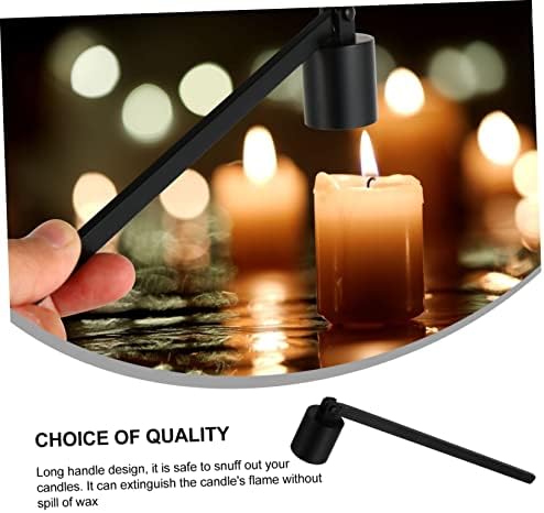 Stainless Steel Candle Snuffer Tool for Safe and Easy Wax Cleanup