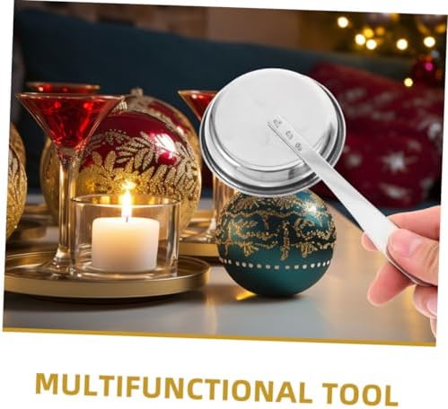 GOOHOCHY Candle Snuffer with Long Handle Stainless Steel Extinguisher Tool 2-Piece Set