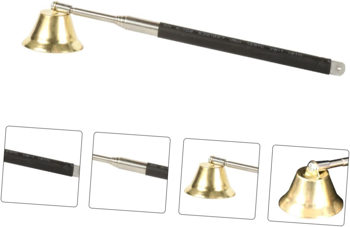 1 Piece Candle Snuffer with Long Flexible Alloy Handle
