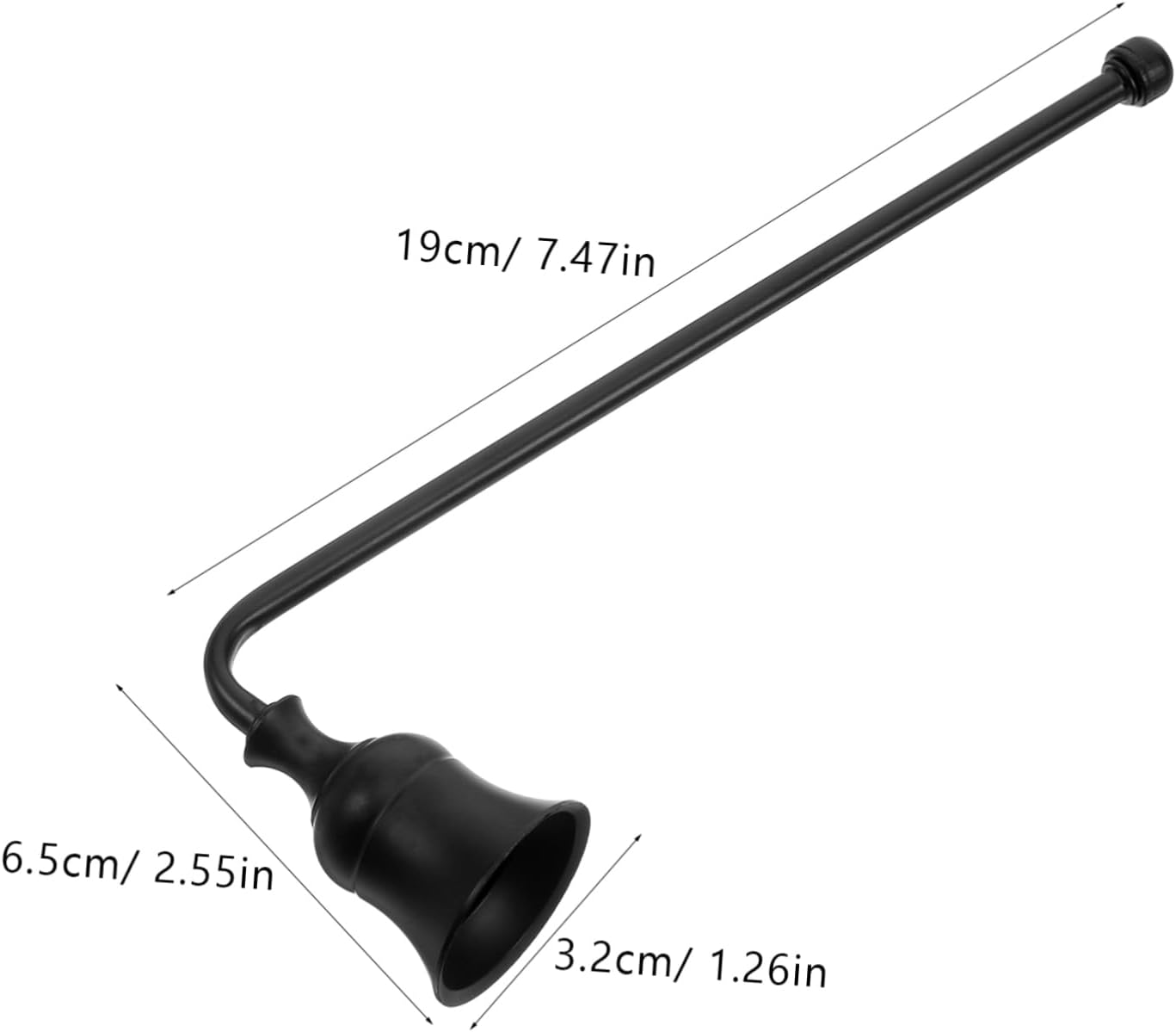 Zerodeko Flame Snuffer Candle Extinguisher with Handle