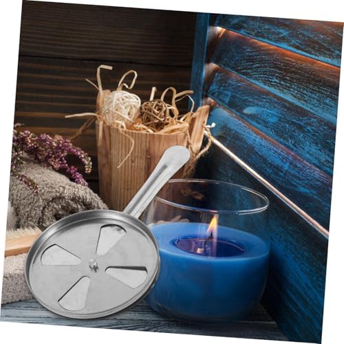 Adjustable Stainless Steel Candle Snuffer Cover for Aroma Lamps and Oil Lamps