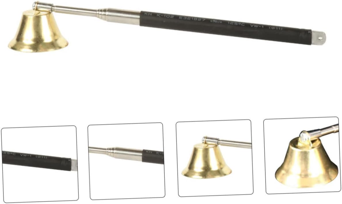 Vintage Candle Snuffer with Flexible Telescopic Handle