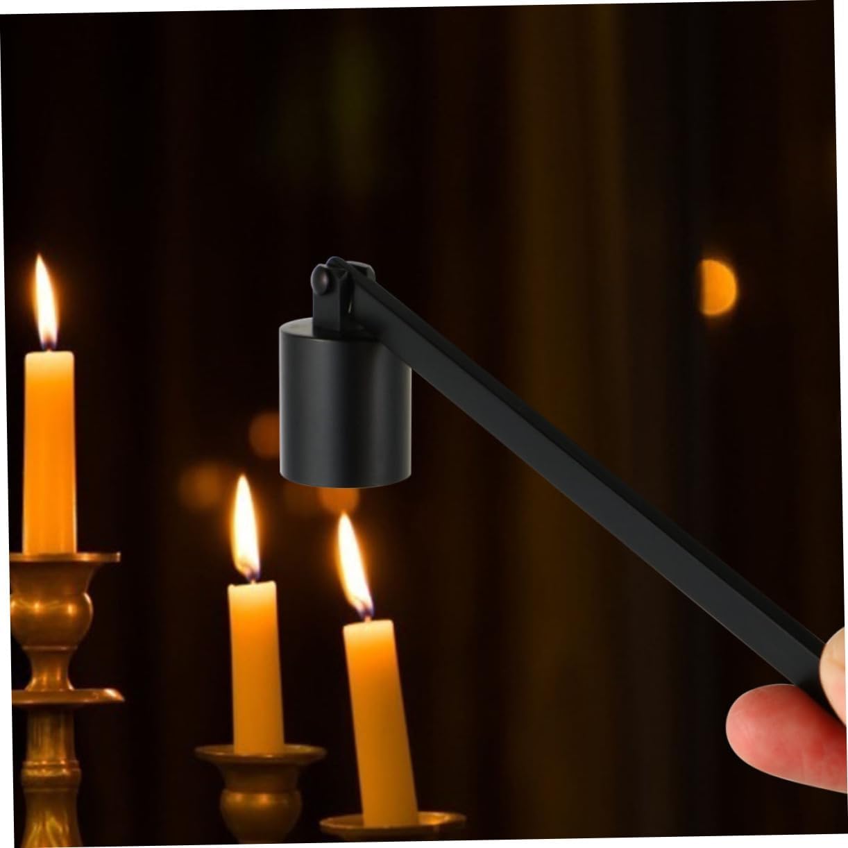 2pcs Alloy Candle Snuffer for Safe Extinguishing