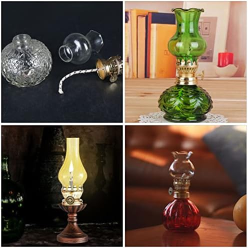 Yardwe 4Pcs Oil Lamp Wick Replacement Holder