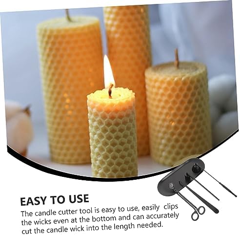 ERINGOGO Candle Wick Trimmer Set for Home Weddings Parties