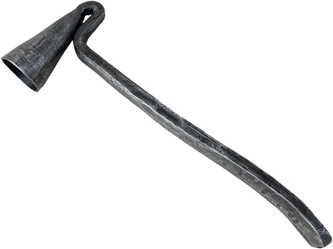 Living Ideas Heavy Duty Metal Candle Snuffer - Black Antique Finish