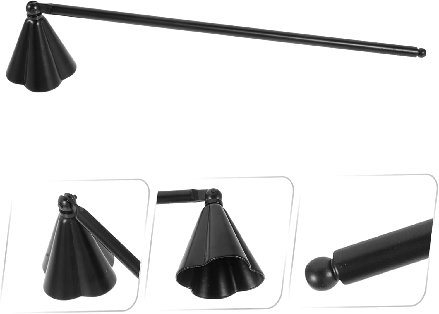 Levemolo Candle Snuffer with Long Handle for Safe Extinguishing