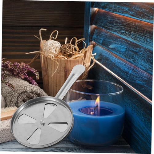 Stainless Steel Adjustable Candle Snuffer Handle for Fire Safety