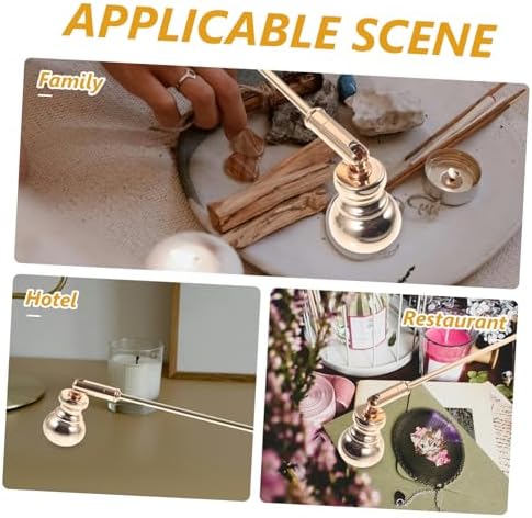 Happyyami Candle Accessories Set with Snuffer Extinguisher
